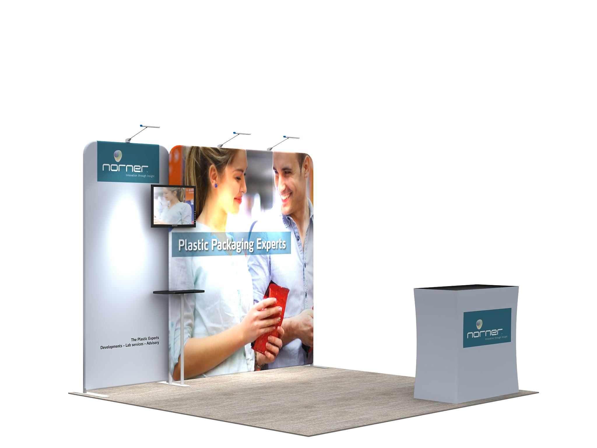 Modular Exhibits | Portable Trade Show Booth Displays